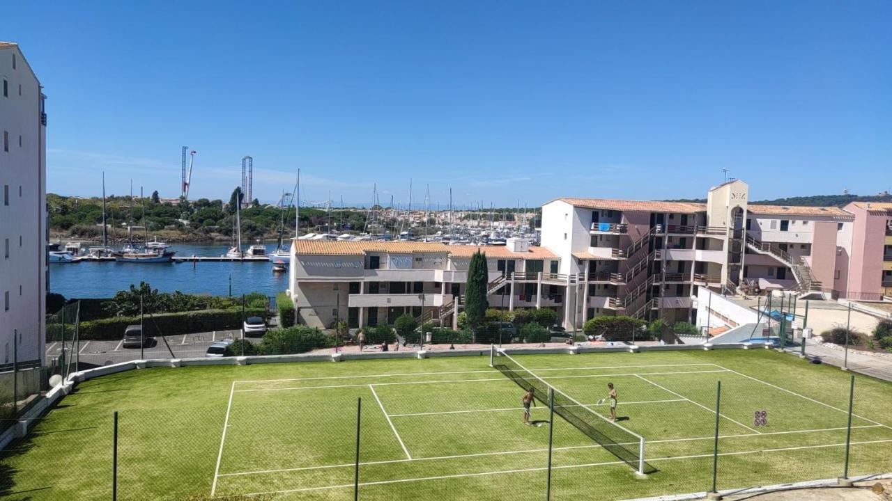 Studio Cabine Ile Des Pecheurs Cap D'Agde Tennis Exterior photo